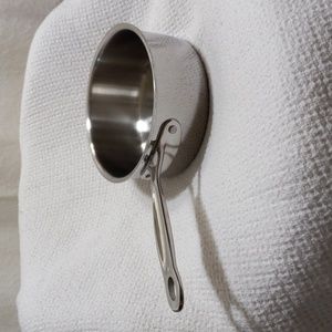 POTLUCK 1.5 qt Saucepan Stainless Steel Pot Tri-ply Construction